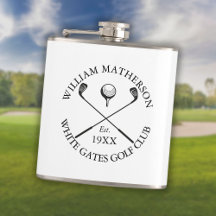 Personalisiert Moderner Klassischer Golfclub Name