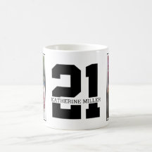 Personalisiert Modernes 21. Geburtstag Foto