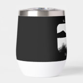 Personalisiert Modernes Bootdekor Schwarz-weiß Pon (Vorderseite)