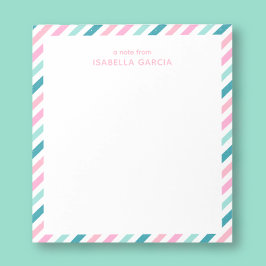 Personalisiert Modernes Cooles Notepad Notizblock