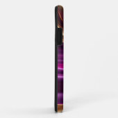 Personalisiert Modernes Lila Rosa und Gold- Case-Mate iPhone Hülle (Hinten/Rechts)