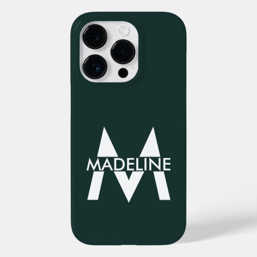 Personalisiert Modernes, stilvolles Design Case-Mate iPhone Hülle (Rückseite)