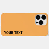 Personalisiert Modernes, stilvolles Design Case-Mate iPhone Hülle (Rückseite (Horizontal))