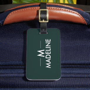Personalisiert Modernes, stilvolles Design Gepäckanhänger