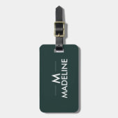 Personalisiert Modernes, stilvolles Design Gepäckanhänger (Vorderseite vertikal)