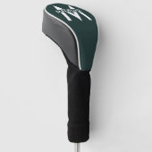 Personalisiert Modernes, stilvolles Design Golf Headcover (angewinkelt)