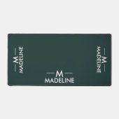 Personalisiert Modernes, stilvolles Design Schreibtischunterlage (Vorderseite)