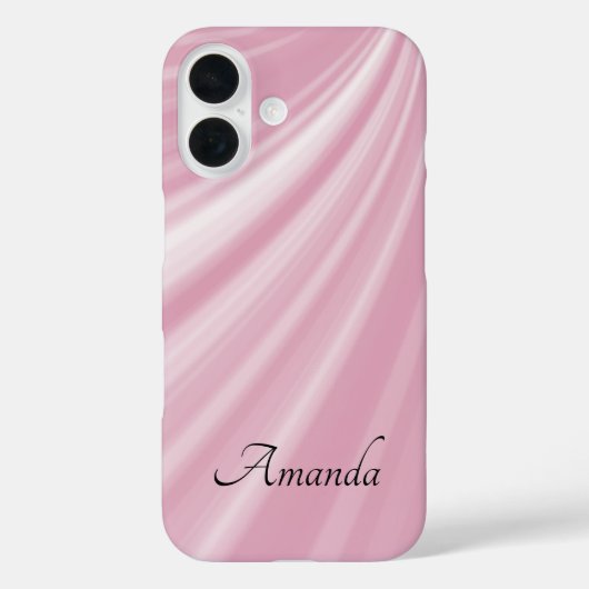 Personalisiert Modernes, stilvolles Paste Pale Ros Case-Mate iPhone Hülle (Rückseite)