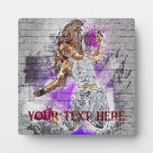 Personalisiert Modernes Straßenkunstbild Fotoplatte (Vorderseite)