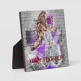 Personalisiert Modernes Straßenkunstbild Fotoplatte