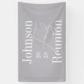 Personalisiert-Modernes Wiedersehen-Partys Banner (Vertikal)