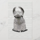 Personalisiert Moma Llama Briefpapier (Vorderseite)
