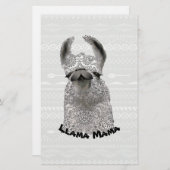 Personalisiert Moma Llama Briefpapier (Vorne/Hinten)