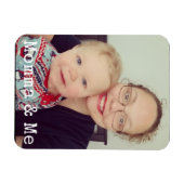 Personalisiert Momma & Me Magnet (Horizontal)