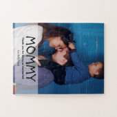 Personalisiert Mommy Foto Muttertag Puzzle (Horizontal)