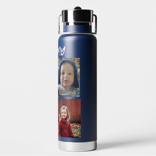 Personalisiert Mommy | FOTOS Trinkflasche (Hinten)