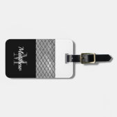 Personalisiert | Monogram Boys Mens Gepäckanhänger (Vorderseite horizontal)