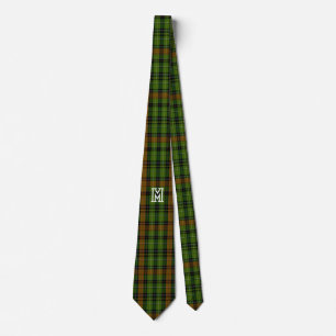Personalisiert Monogram Clan Cockburn Tartan Krawatte