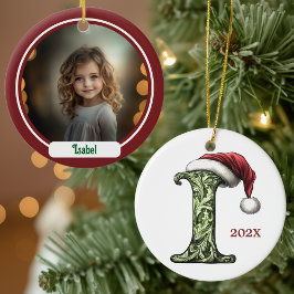Personalisiert Monogram I Christmas Ornament