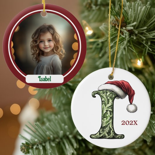 Personalisiert Monogram I Christmas Ornament