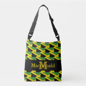 Personalisiert Monogram JAMAICA FLAG Tragetaschen Mit Langen Trägern (Vorderseite)