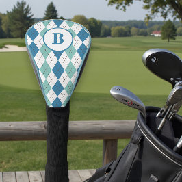 Personalisiert Monogram Modernes Muster für Aquama Golf Headcover