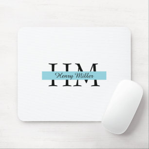 Personalisiert Monogram Mousepad Benutzerdefinie