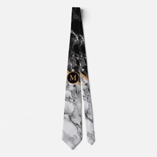 Personalisiert Monogramm Neck Tie Krawatte (Vorderseite)