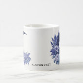 Personalisiert Moon Watercolor Celestial Lila Kaffeetasse (Mittel)