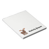 Personalisiert Moose Notepad Notizblock (angewinkelt)