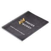 Personalisiert More Prayer Christlich Faith Notebo Notizblock (Linke Seite)