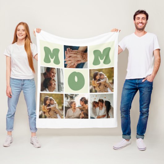 Personalisiert Mother Foto Fleece Blanket (Beispiel)