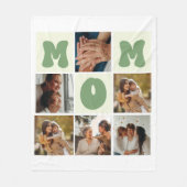 Personalisiert Mother Foto Fleece Blanket (Vorderseite)