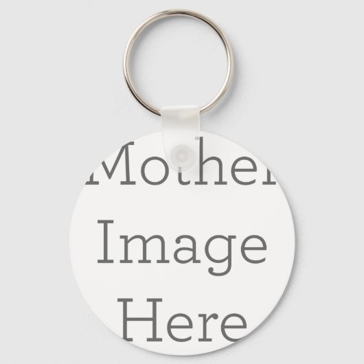 Kreisförmiger Schlüsselanhänger aus Metall, 5,08cm (Vorderseite)