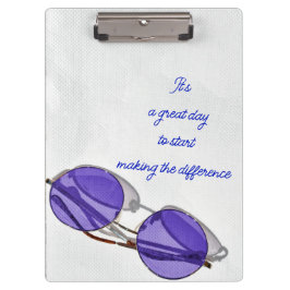 Personalisiert Motivierend Klemmbrett