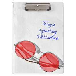 Personalisiert Motivierend Klemmbrett