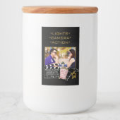 Personalisiert Movie Star Custom Foto Kinothema Lebensmitteletikett (Vorderseite)