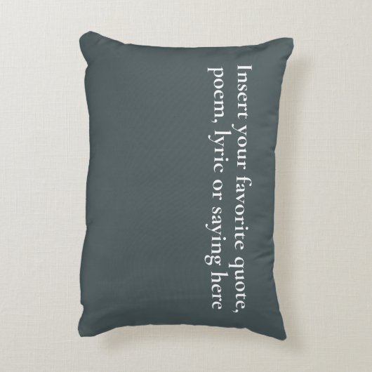 Personalisiert Mr. and Mrs. pillow, Seiner und ihr Dekokissen (Rückseite(Vertikal))