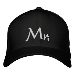 Personalisiert Mr Baseball Cap - bestickter Stil Bestickte Baseballkappe