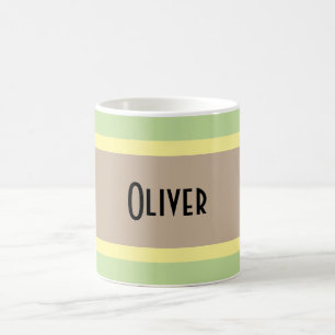 Personalisiert Multicolor Khaki Colors Kaffeetasse