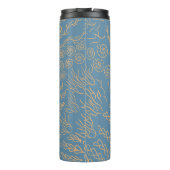 Personalisiert | Muschel der Korallenriffe Thermosbecher (Rückseite)