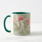 Personalisiert Mushroom Fairytale Elsa Beskow Tass Tasse (Links)