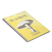 Personalisiert Mushroom Journal Notizblock (Rechte Seite)