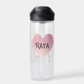 Personalisiert Music Gaming und Kitty Cat Anime Gi Trinkflasche (Rückseite)