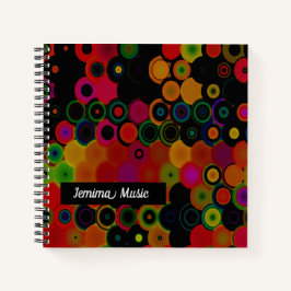 personalisiert Music Journal Notizblock