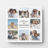 Personalisiert Mütter Tag Oma Foto Plaque Fotoplatte (Vorderseite)