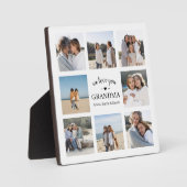 Personalisiert Mütter Tag Oma Foto Plaque Fotoplatte (Vorderseite)