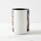 Personalisiert Mystic White Unicorn Tasse (Zentrum)