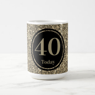 Personalisiert nach Jahr Geburtstagsfeier Tasse 40