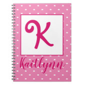 Personalisiert nach Name/Initial Notizblock (Vorderseite)